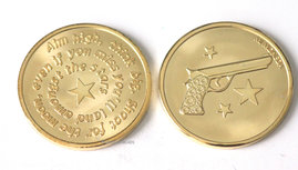 Aim High - Pistol - Gold MI MONEDA - Rihanna