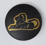 Sterrenbeeld Leeuw - Leo Black &amp; Gold Babouche Baboos