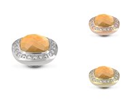 Honey Jade - Melano Vivid Border CZ Steentje