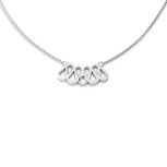 Melano Vivid Veira collier Silver