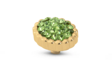 Melano Twisted Bali Flat Steentje - Lime