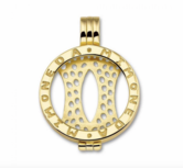 Pendant Large Shiny Gold Mi Moneda