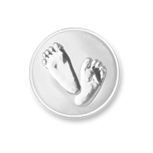 Baby Feet Silver XS munt Mi Moneda 