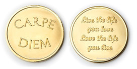 Carpe Diem - Life The Live Gold Mi Moneda 
