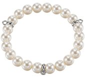 Esprit Charm Bracelet White Pearl Three ESBR91139A