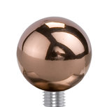 Rose Gold Bol zetting Stainless Steel MelanO Mat/Glanzend Rose Gold Bol zetting Stainless Steel MelanO Mat/Glanzend
