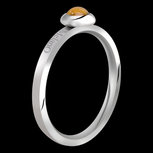 Edelsteen Tiger Eye ( Tijgeroog ) Ring 2mm Stainless Steel Melano Edelsteen Tiger Eye ( Tijgeroog ) Ring 2mm Stainless Steel Melano