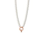 Melano Twisted Pearls ketting Tahnee Rose 44cm (uitloop) Melano Twisted Pearls ketting Tahnee Rose 44cm (uitloop)