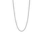 MI MONEDA NEC-38-GRA-80 NECKLACE SILVER BLACK PLATED GRACIA COLLIER MI MONEDA NEC-38-GRA-80 NECKLACE SILVER BLACK PLATED GRACIA COLLIER