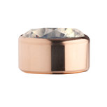 Citrine Rose Gold Stainless Steel CZ Zetting Opschroef MelanO Citrine Rose Gold Stainless Steel CZ Zetting Opschroef MelanO