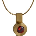 Gold 10mm Pendant Stainless Steel Cameleon 13P01/4 Gold 10mm Pendant Stainless Steel Cameleon 13P01/4