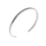 Sale: Medium Silver Refined Jessica Friend Armband MelanO Sale: Medium Silver Refined Jessica Friend Armband MelanO