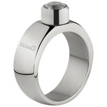10mm Glanzend Sturdy Stefanie ring stainless steel MelanO 10mm Glanzend Sturdy Stefanie ring stainless steel MelanO