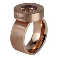 Rose Gold Ring 10mm Stainless Steel Cameleon