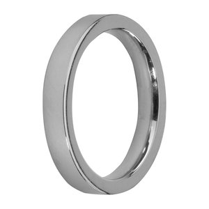 Eva Gloss Silver Stainless Steel side ring MelanO