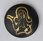 Sterrenbeeld Maagd - Virgo Black & Gold Babouche Baboos