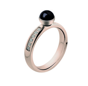 Tracy Ring CZ Melano Rose Gold