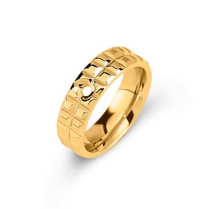 Tana Twisted Ring Gold Melano
