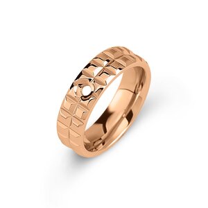 Tana Twisted Ring Rose Melano