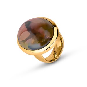 Kyra Kosmic Melano ring, Golden shadow 