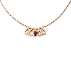 Melano Vivid Veira collier Rose Gold