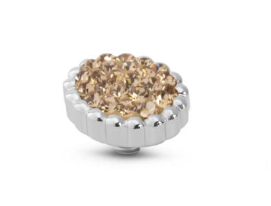 Melano Twisted Bali Flat Steentje - Champagne