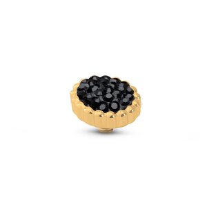 Melano Twisted Bali Flat Steentje Black