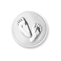 Baby Feet Silver XS munt Mi Moneda 