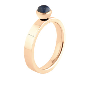 Tatum Twisted Ring Rose Gold MelanO