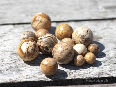 Picture Jasper Edelsteen Cateye Melano