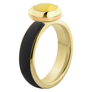 Maat 57/18.2 Vivid MelanO Ring Gold Black