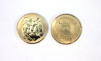 Tiger - Luctor et Emergo Gold Medium 