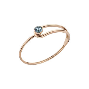 Taya Twisted Armband Melano Rose Gold