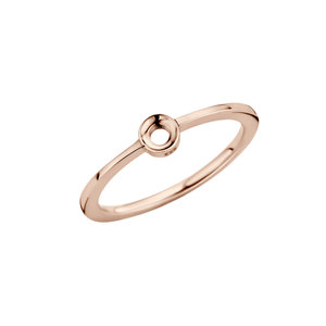 Petite Twisted Rose Melano Ring
