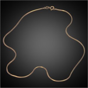 Snake Collier GOLD 1.35mm Stainless Steel Melano 