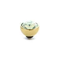 Chrysolite Swarovski Twisted Melano Gold