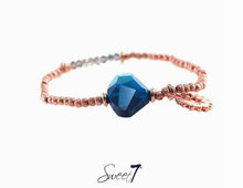 Sweet7 Bracelet Rose Gold Turquoise with Love