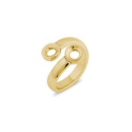 Venna Vivid Gold Ring Melano