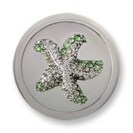 Swarovski Estrella Zeester Silver Green - Mi Moneda