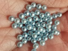 Pearl Baby Blue 3mm voor Globe collectie