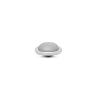 Frosted Round White Vivid Melano