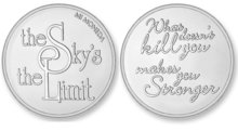 The Sky's the Limit - What doesnt kill you makes you stronger Silver Mi Moneda