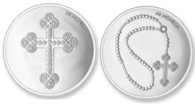 Cross - Rosary Silver Mi Moneda