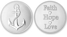Faith, Hope, Love Silver Mi Moneda 