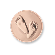 Baby Feet Rose Gold XS munt Mi Moneda 