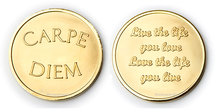 Carpe Diem - Life The Live Gold Mi Moneda 