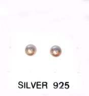 Ivory Parel Zilver 925 oorsteker