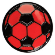 Soccer Red Babouche Baboos Drukker