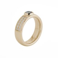 Vicky CZ Vivid Ring Rose Gold MelanO