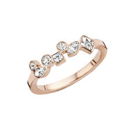 Melano Friends Chrystal Mosaic Rose Ring 